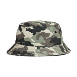 Round Brim 5 / 6 Panel Custom Bucket Hats / Camo Jungle Bucket Caps