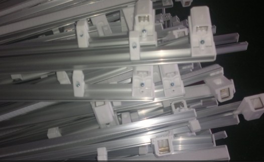 Quality fabric roman shades accessories with big headrail wholesale