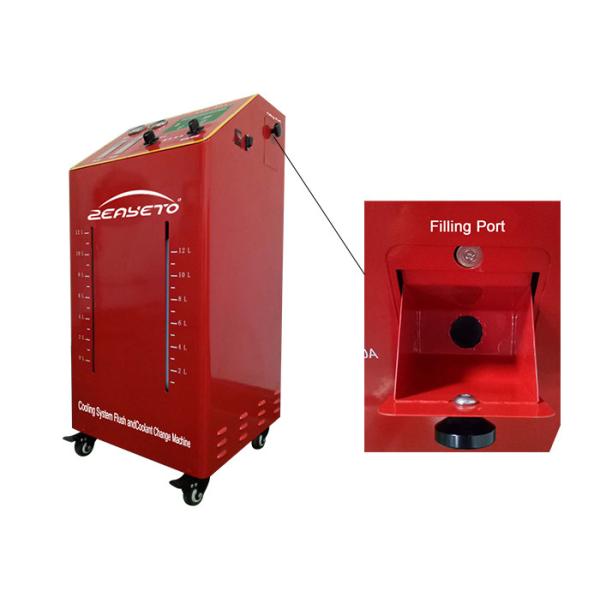 Quality LCD Display Engine Flush Machine / Water Coolant System Coolant Flush Machine wholesale