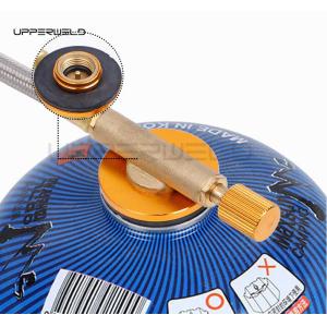 Convenient Outdoor Propane Refill Tube for Portable Camping Stove Preheat and