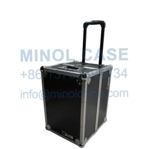 Aluminum Rolling Flight Case With Wheels And Handle Trolley