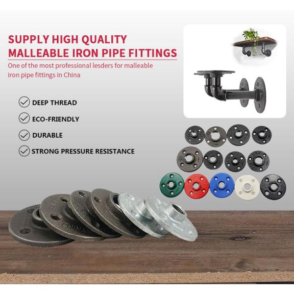 4 Holes Normal Floor Flange
