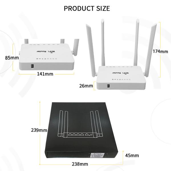 White Label Home Network Router / Wireless Router With Best Range