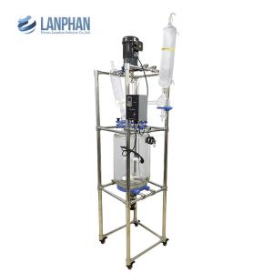 SS304 Cbd Crystallization Lab Glass Reactor 100l 200l