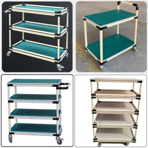 Composite Pipe Cross Joint Metal Fittings For Production Lines And Workbenches