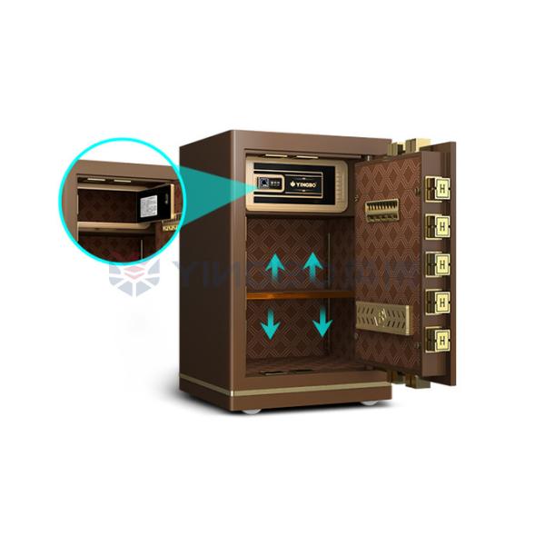 Intelligent Dual Alarm Solid Bolts Office Safe Box YB/N7-25#---150D#