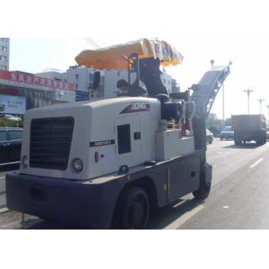 Wheeled Cold Milling Machine , Hydraulic Mechanical Drive System Pavement