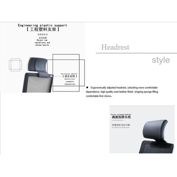 Executive Ergonomic Office Chair with Traditional Design Style and BIFMA Certificate