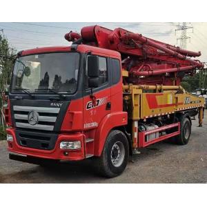 China 39m Concrete Boom Pump with 2.6mm Vibrating Amplitude and Hydraulic Machining Process on sale