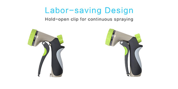 Garden Pipe Fittings high pressure water nozzle for garden hose ANSI Thread