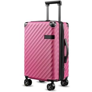 Carry On Luggage 22x14x9 Airline Approved - 35L Polycarbonate Expandable Hard
