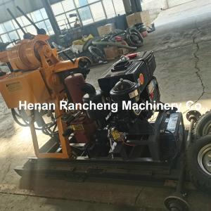China Versatile Small Borehole Drilling Rig For Depths Up To 200m With Hydraulic System on sale