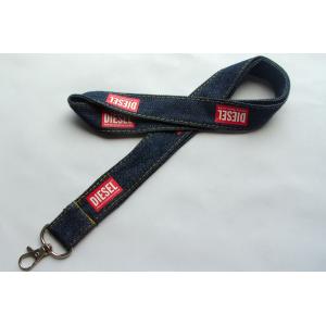 1.5Cm Width Custom Logo Lanyard For Whistle , Light Weighted Badge Holders