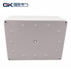 Durable Grey ABS Junction Box , Small Clear Plastic Enclosures For Electronics