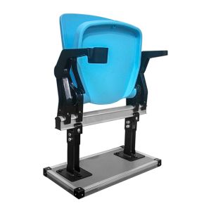 Customized Size Aluminum Bleacher with PP/HDPE Material for Easy Installation