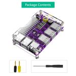 ATX 24 Pin Power Supply Breakout Board with Acrylic Case Kit 3 Digit LED Display