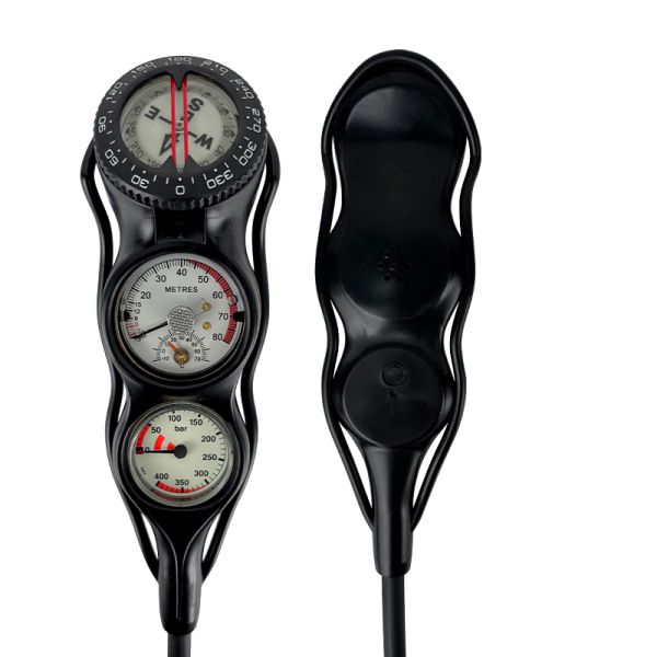 Quality Submersible Scuba Diving Console Compass Depth Triplet Pressure Gauge for Underwater Equipment wholesale