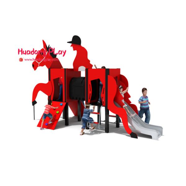 Quality Customerized Size Plastic Play Equipment , Play Ground Set Cad Instruction wholesale