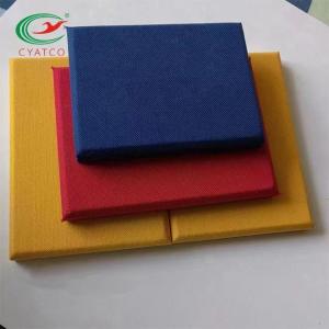 Harmless Nontoxic Fabric Wrapped Sound Panels , Moistureproof Acoustic Panel