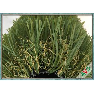 UV Resistant Green Outdoor Artificial Grass For Garden / Landscape Decorative