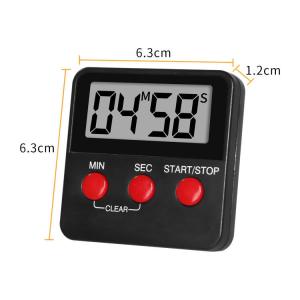 DTH-68B Digital Count Up And Down Magnetic Timer Clock With Alarm Fast Setting