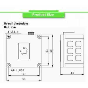 ODM Supported UBTPD300Y Inertial Navigation System with Fiber Optic Gyroscope