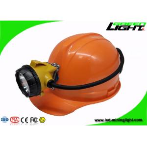 Cheap Semi - Corded Miners Cap Lamp 15000lux IP68 Panasonic Underground Hard Rock Mining for sale