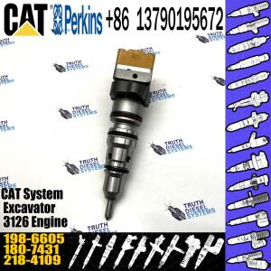 CAT diesel engine injector common rail diesel fuel injector 198-6605 1986605for