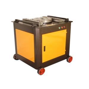 Portable Round Steel Bar Hydraulic Bending Machine Automatic Control Type