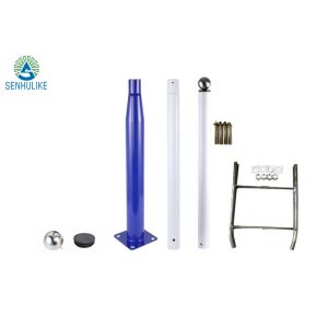 Cheap Outdoor Straight Solar Street Lamp Pole Monitoring Bracket Vertical Pole Split Pole for sale