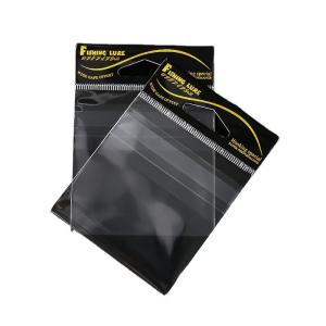 Transparent Header Card Cellophane Self Adhesive Packing OPP Bag for Fishing