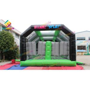 Outdoor Inflatable Obstacle Play Park With Slide For Adults And Toddlers