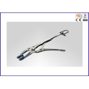 Toy Safety Testing Equipment Stainless Steel Tension Test Clamp with Sharp Mouth