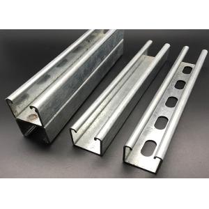Cheap Building Material Slotted Solid Cold Formed Unistrut Channel for sale
