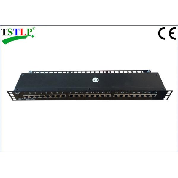 1000 Mbits/S RJ45 Surge Protector , Ethernet Surge Protector With 24 Channel