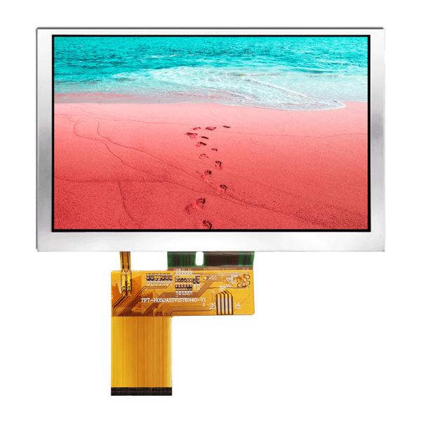 Quality 5" TFT LCD Display with RGB Interface 800x480 Dots wholesale