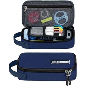 ECHSRT Large Pencil Case, Aesthetic Pen Pouch With Big Capacity, Minimalist