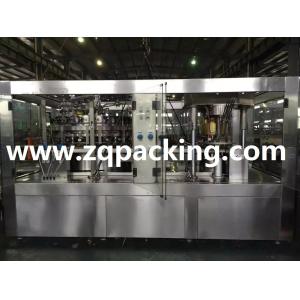 Cheap New Design Monobloc fizzy drink canning plant/Bubble Water Filling Machine with CE document for sale