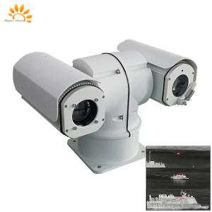 Dual Sensor T Shape Camera Ptz Laser Infrared Thermal Camera Module 360° Pan
