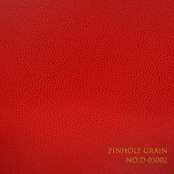 Quality Waterproof PVC Coated Paper With Less Folding Grainy Texture wholesale