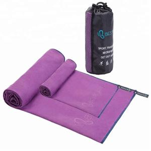 Custom Microfiber Gym Towels Quick Dry Lightweight Sport Towel
