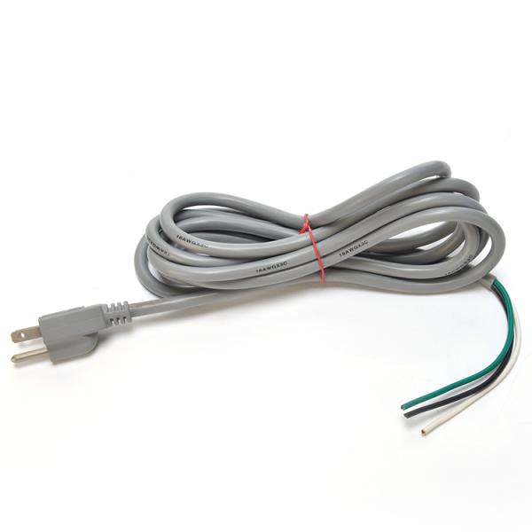 Commercial ETL Power Cord 14 AWG Open Ended for Laptop 15A NEMA-15P 3 Phase Plug Extension Cord Universal Socket Branded Power Cable