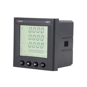 Acrel AMC72L-AV Single Phase RS485 Communication Output Current 4-20mA With LCD Display Rated Voltage AC 100V 400V