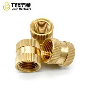 CNC Machining Brass Knurled Thumb Nuts DIN 315 ODM Available