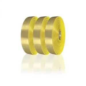 China Brushed Gold Aluminium Trim Cap With Aluminum Hardness Aluminum Alloy Coil on sale