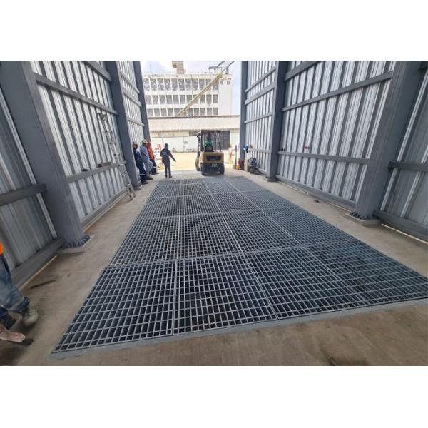 Quality steel  grating platform galvanized surface treatment floor grating used for industrial Operating Platform wholesale