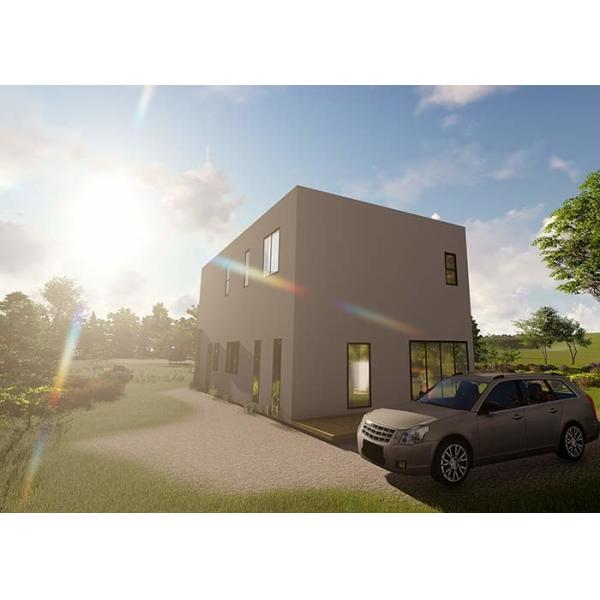 Quality 2-storey House for Family Light Steel Fame Prefabricated Home Easy to Assemble wholesale