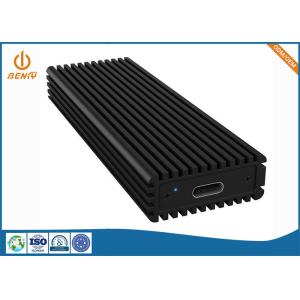 6000 Series Aluminum Extrusion Processing With Brushed Anodized Finish