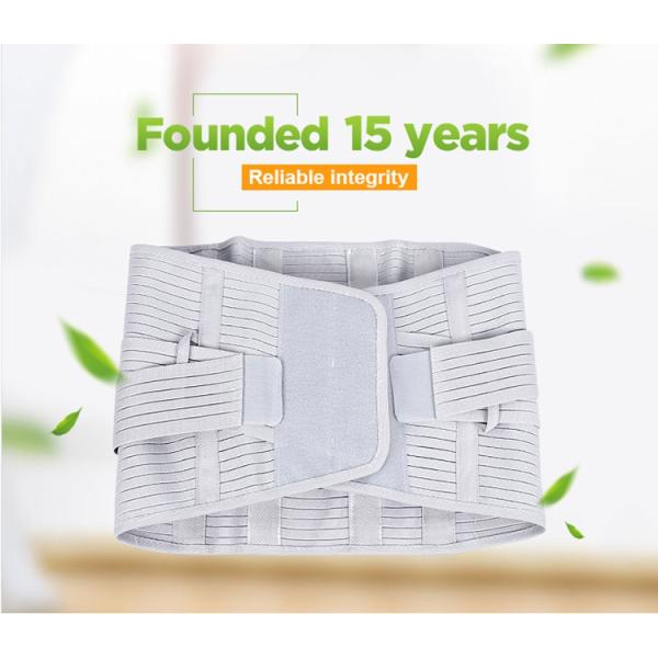 Double Pull Adjustable Elastic Back Brace Belt Waist Support S M L XL Size