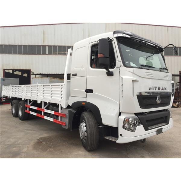 Quality Small Cargo Truck , Truck Cargo Heavy Duty With D12 Engine 380hp wholesale